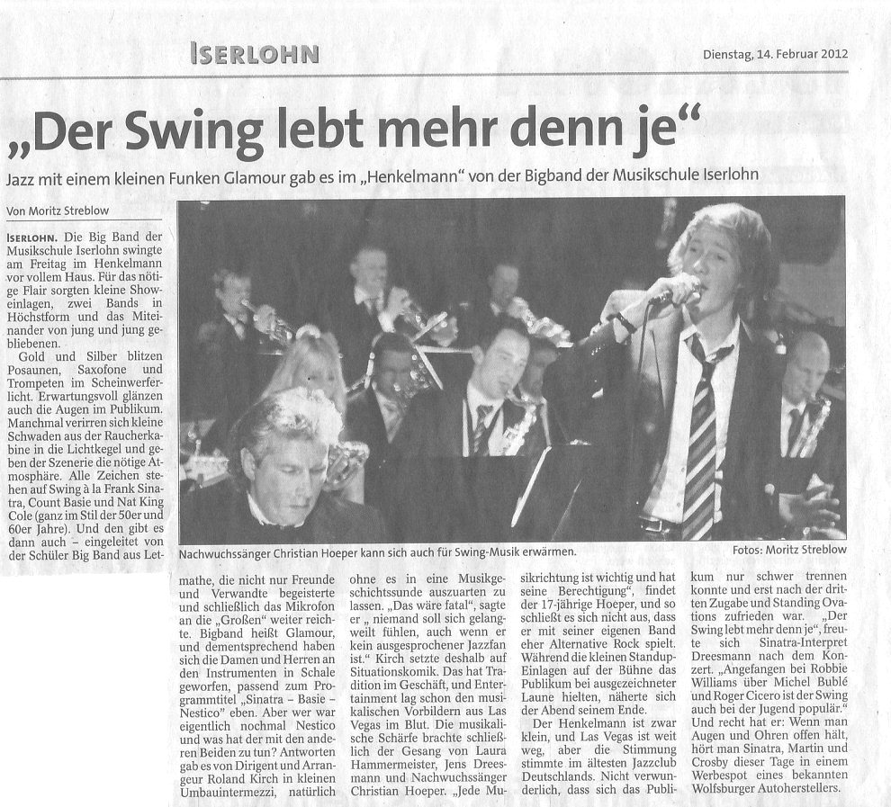 Der Swing lebt mehr denn je