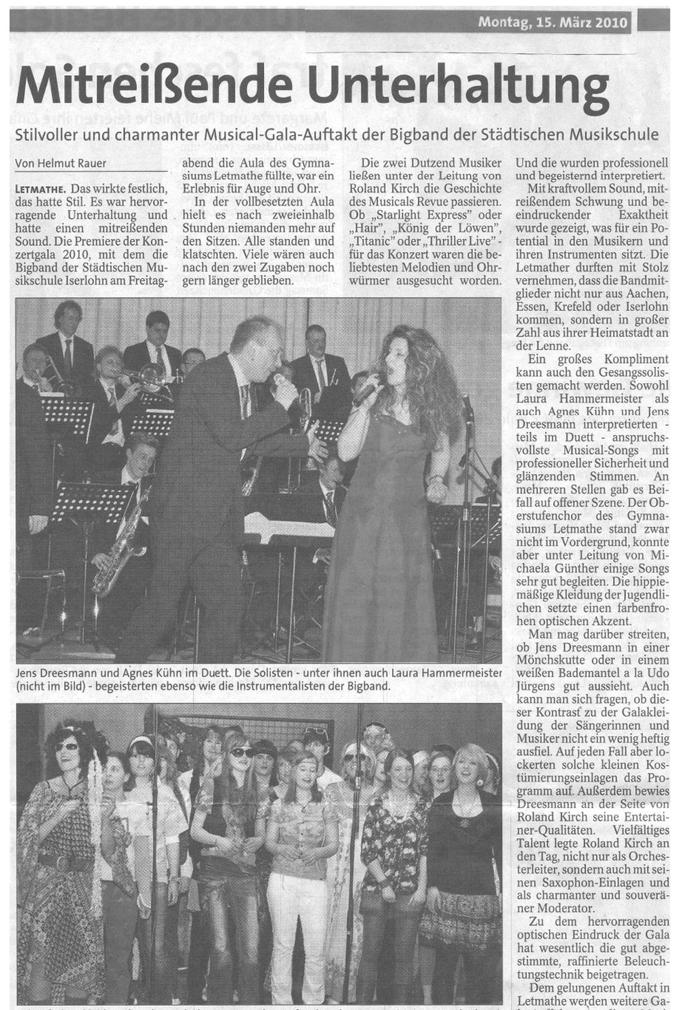 Mitreißende Unterhaltung