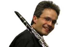 Roland Kirch mit Klarinette